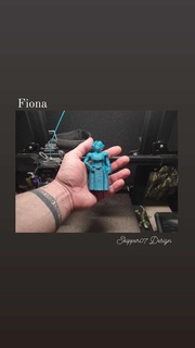 Fiona 33 personaggi 3d print model - Mito3D