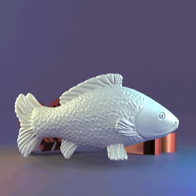 fish decor 3d models download creality cloud home 3d print model - Mito3D