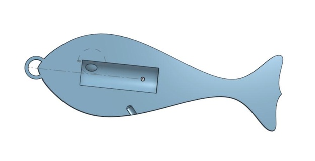 peixe atrair incompleto faça 3d print model - Mito3D