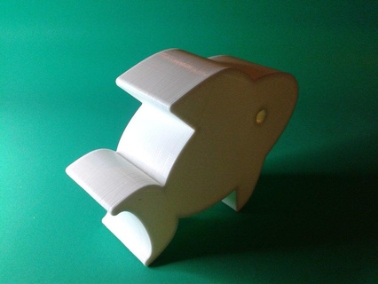peixe nestable caixa v1 3d print model - Mito3D