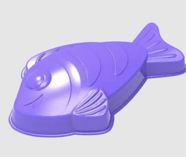 pez playa animales 3d print model - Mito3D