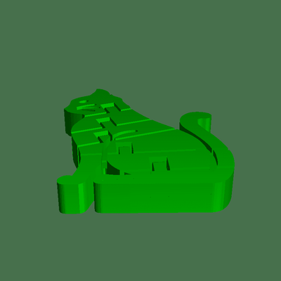 fl gatto 3d modelli scarica creality nube puzzle brain teasers 3d print model - Mito3D