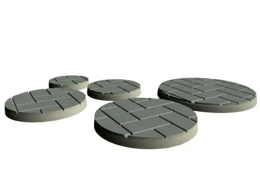 dalle bases 15mm échelle 3d modèles télécharger créalité nuage 3d print model - Mito3D