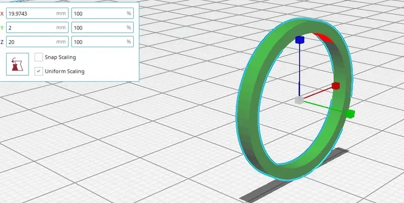 plat vente bague 3d modèles télécharger créalité nuage 3d print model - Mito3D