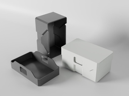 flex lock caixa eco clic 3d modelos baixar crialidade nuvem casa 3d print model - Mito3D