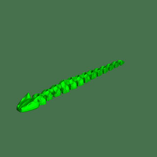 flexionar serpiente 3d print model - Mito3D