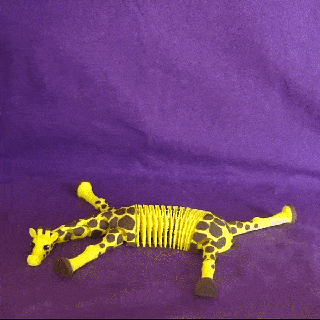 esnek tembel zürafa oyuncaklar oyunlar 3d print model - Mito3D