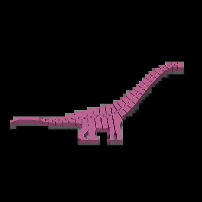 flexi mamenchisaurus 3d models download creality cloud 3d print model - Mito3D