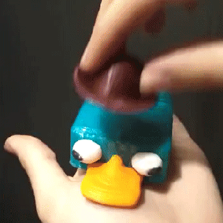 flessibile Perry ornitorinco giocattoli Giochi 3d print model - Mito3D