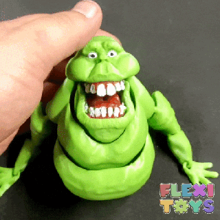 flexi print-in-place slimer ghostbusters fanart Others 3d print model - Mito3D