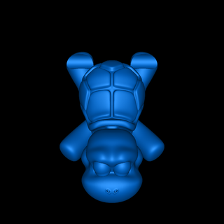 flessibile tartaruga 3d Modelli Scarica creality nube animali 3d print model - Mito3D
