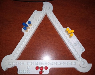 flessibile 3 9 persona tavola gioco giocattoli Giochi 3d print model - Mito3D