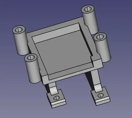 controlador voo f405 etc monte barco obliquamente 3d modelos baixar crialidade nuvem 3d print model - Mito3D