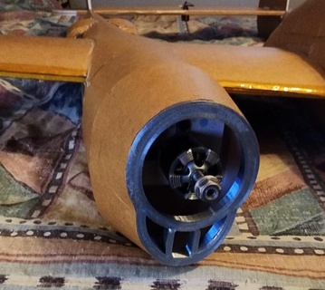 flite test p-38 air intake corrected Others 3d print model - Mito3D