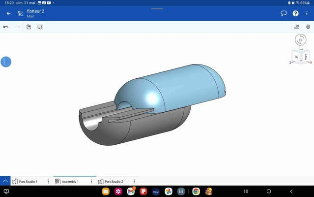 flotteur tuyaux polaris 3d modèles télécharger créalité nuage 3d print model - Mito3D