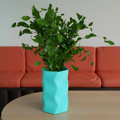 flower pot 2 3d models download creality cloud home decor 3d print model - Mito3D