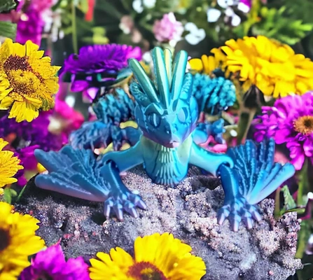 flor duende 3d modelos descargar crealidad nube 3d print model - Mito3D