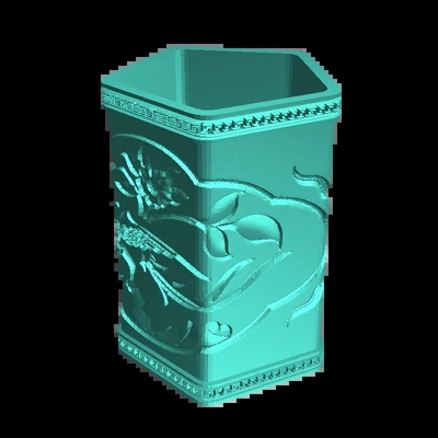 flower vase 3d models download creality cloud 3d print model - Mito3D