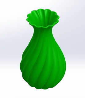 flor vaso 3d modelos baixar crialidade nuvem casa decoração 3d print model - Mito3D