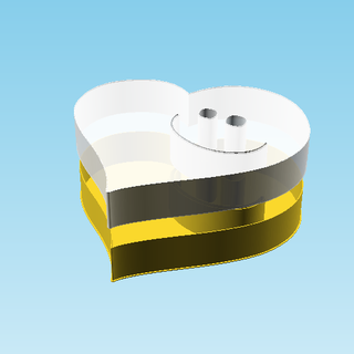 fluffy hearts lo c nestable box v3 Others 3d print model - Mito3D