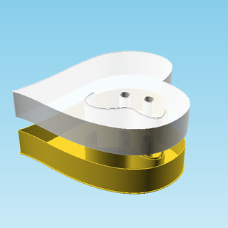 flauschige Herzen lo schält Box v3 3d print model - Mito3D