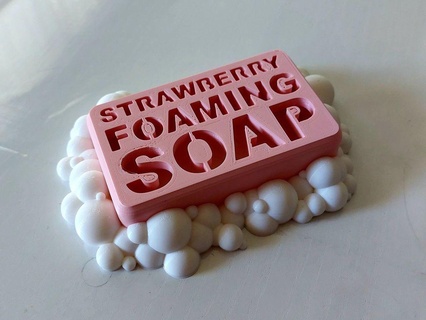 foaming soap dish Home Decor 3d print model - Mito3D