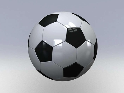 fooball esporte equipamento 3d print model - Mito3D