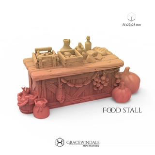 aliments stalle 3d print model - Mito3D