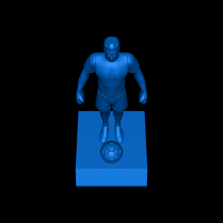 football Men 3d print model - Mito3D
