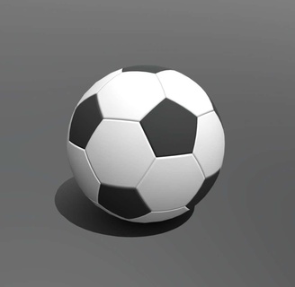 Football bain jouets Jeux 3d print model - Mito3D