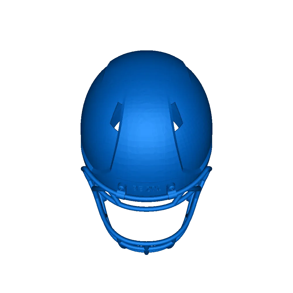 fußball helm 3d modelle download realität wolke 3D print model - Mito3D