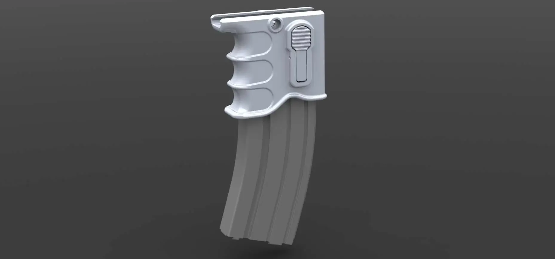 foregrip ar mag suporte 3d modelos baixar crialidade nuvem 3D print model - Mito3D