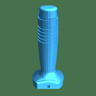 foregrip Outdoor 3d print model - Mito3D