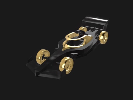 Fórmula 1 veículos 3d print model - Mito3D