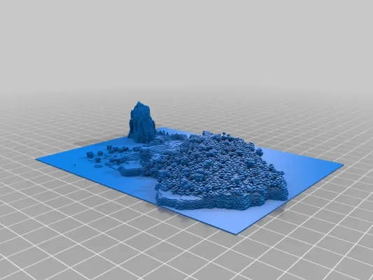 forte notte isola ii 3d modelli scarica creality nube 3d print model - Mito3D