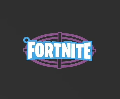 fortnite porte clés 3d modèles télécharger créalité nuage 3d print model - Mito3D