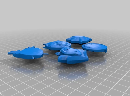 fortnite médaillons 3d modèles télécharger créalité nuage 3d print model - Mito3D