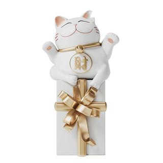 fortune cat Dolls & Accessories 3d print model - Mito3D