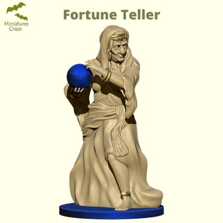 fortune teller Characters 3d print model - Mito3D
