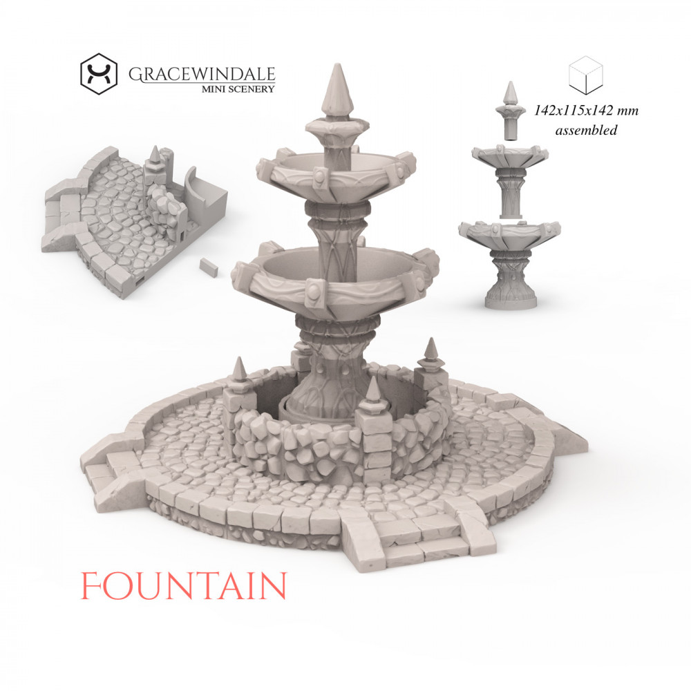 Brunnen 3D print model - Mito3D