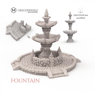 fountain Others 3d print model - Mito3D