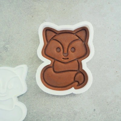 fox cookie cutter 3d models download creality cloud foods 3d print model - Mito3D