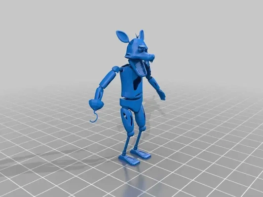 foxy fnaf 3d models download creality cloud 3d print model - Mito3D