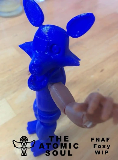 raposa ausência fnaf 3d modelos baixar crialidade nuvem faça 3d print model - Mito3D