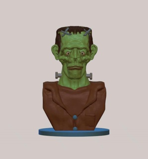 Frankenstein personagens 3d print model - Mito3D