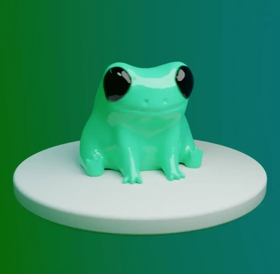 fred frog 3d models download creality cloud 3d print model - Mito3D