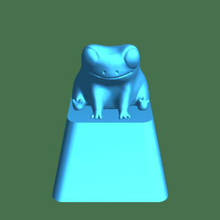 fred frog keycap Others 3d print model - Mito3D