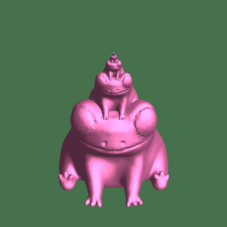 fred frog loop hat Others 3d print model - Mito3D