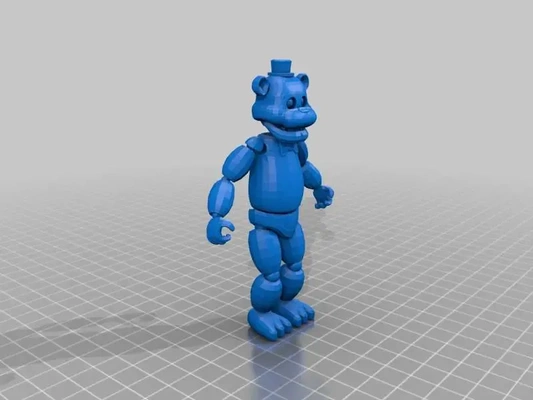 freddy fnaf 3d models download creality cloud 3d print model - Mito3D