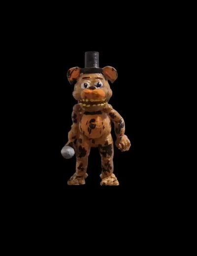 freddy frazbear fnaf arte fan 3d modelos descargar crealidad nube 3d print model - Mito3D